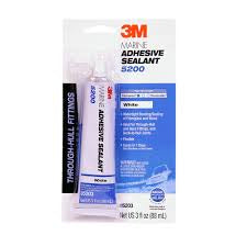 5200 Adhesive-Fast Cure-White 3 Oz