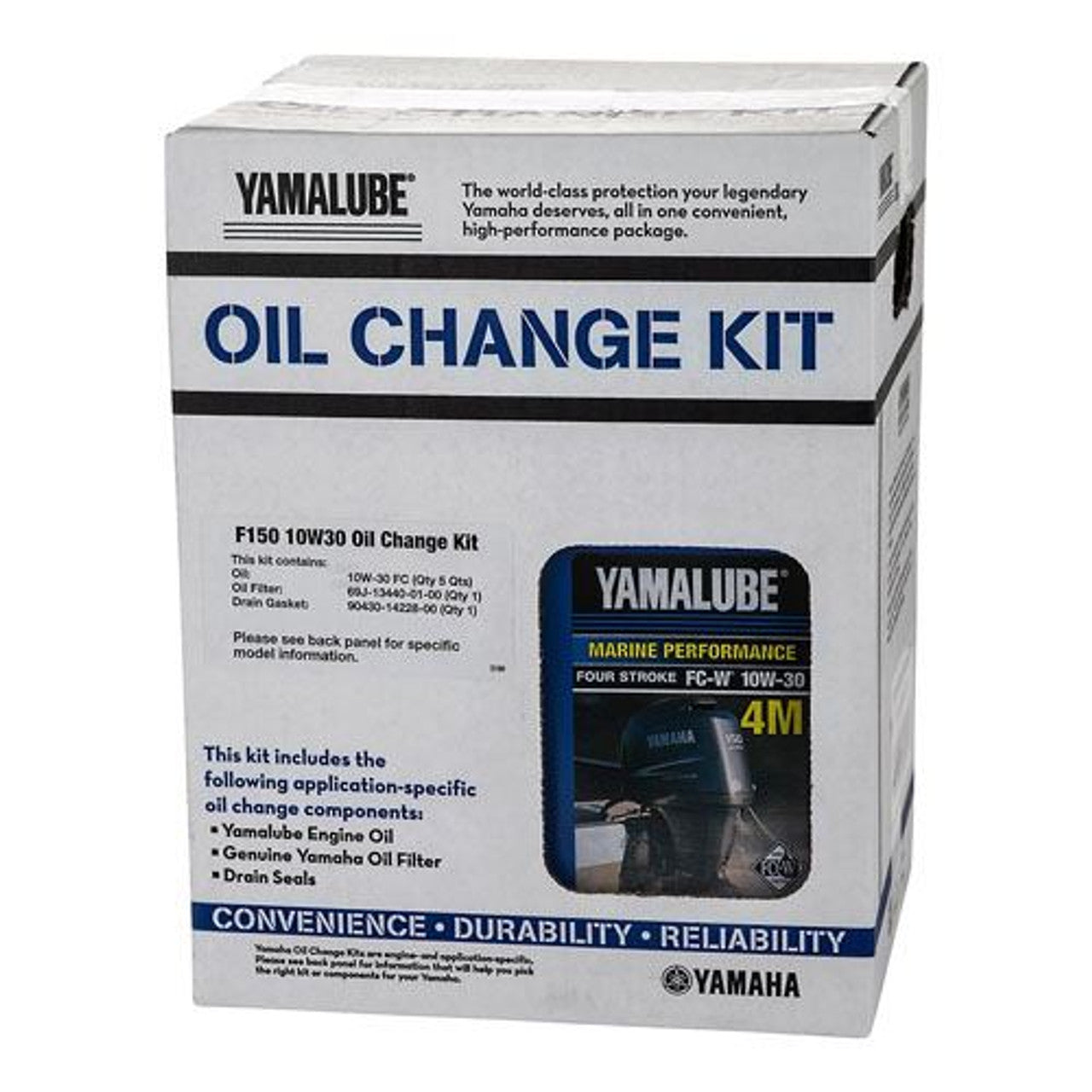 Yamalube 10W30 Oil Change Kit - Yamaha F150-F200