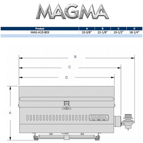 Magma ChefsMate Gas Grill