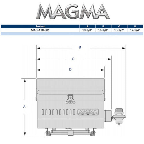 Magma TrailMate Gas Grill