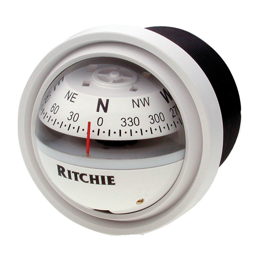 Ritchie V-57W.2 Explorer Compass - Dash Mount - White [V-57W.2]