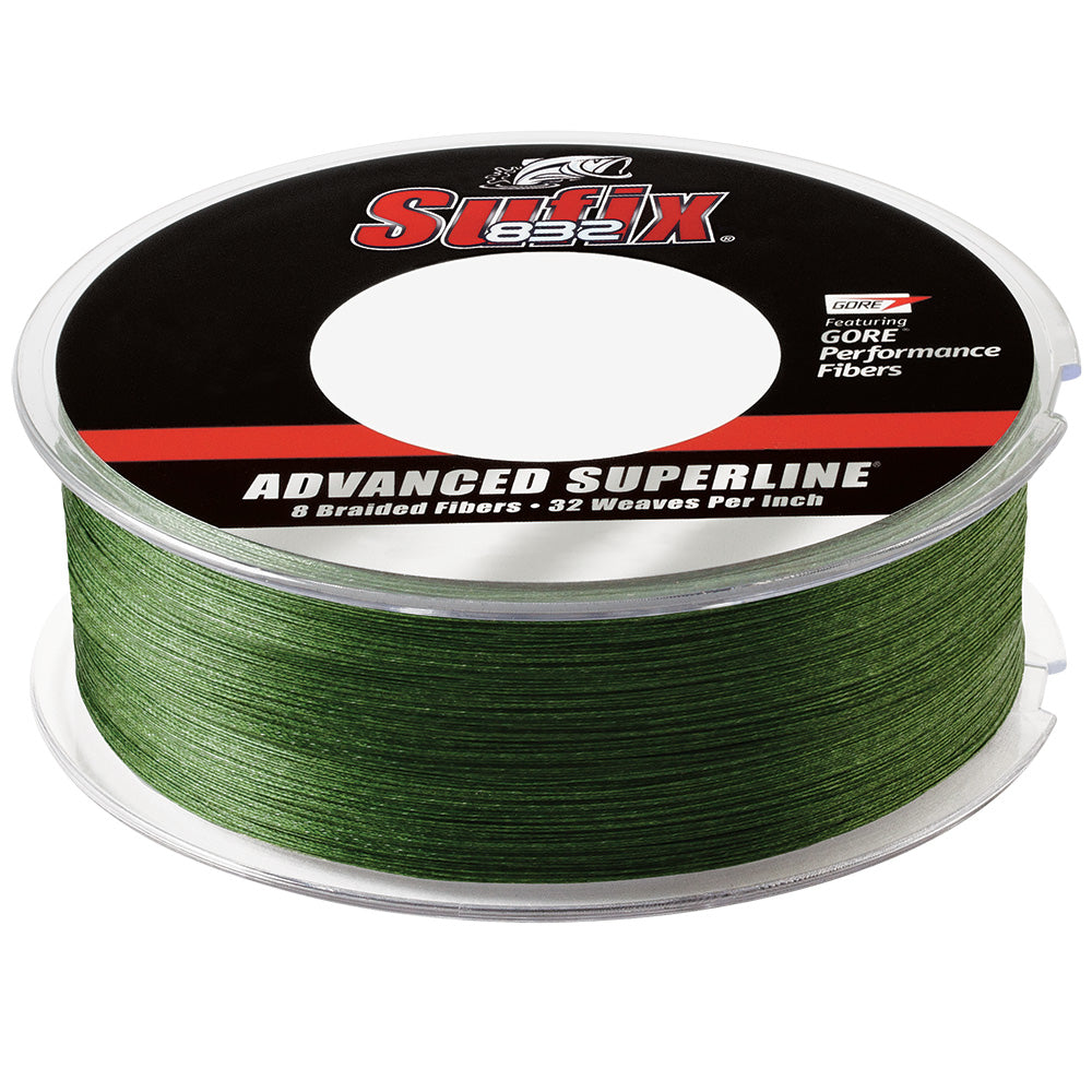 Sufix 832 Braid - 50lb - Low-Vis Green - 600 yds [660-250G]