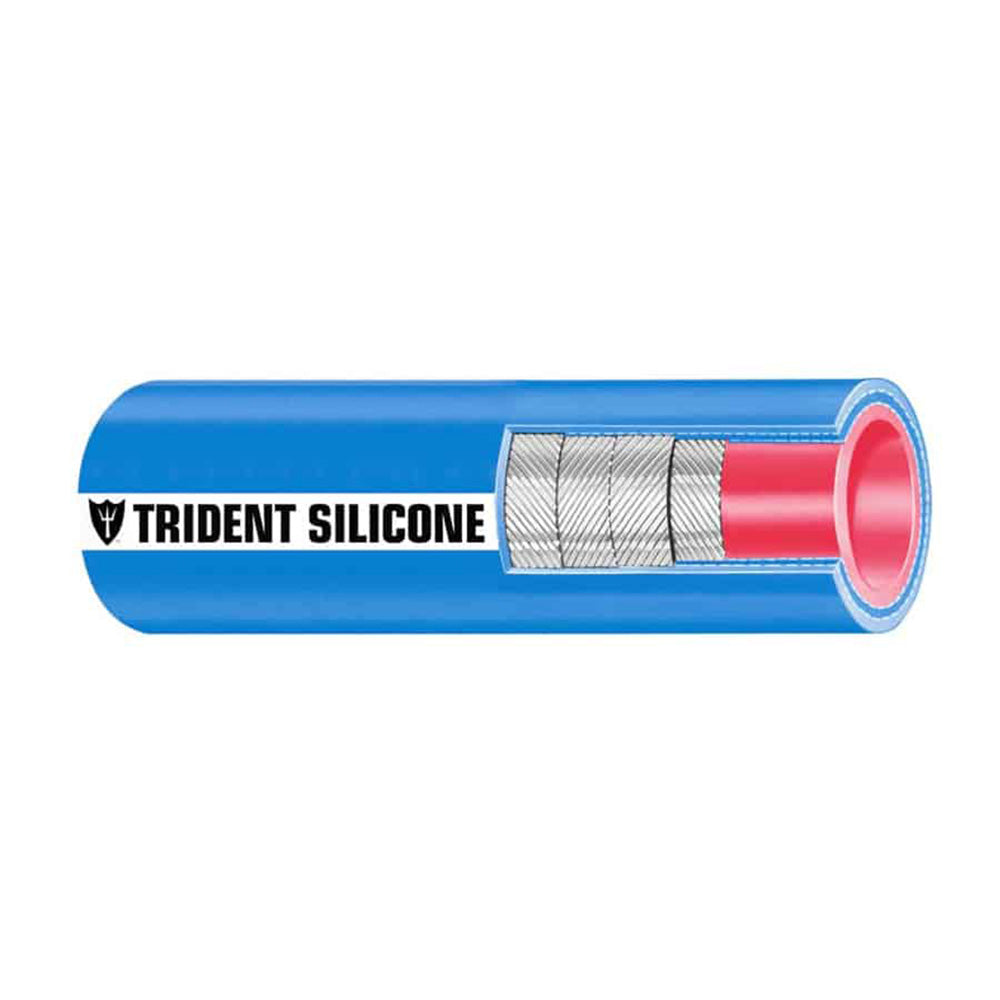 Trident Marine 1-1/2" x 36" Blue Silicone Wet Exhaust Hose [202V1120-36]