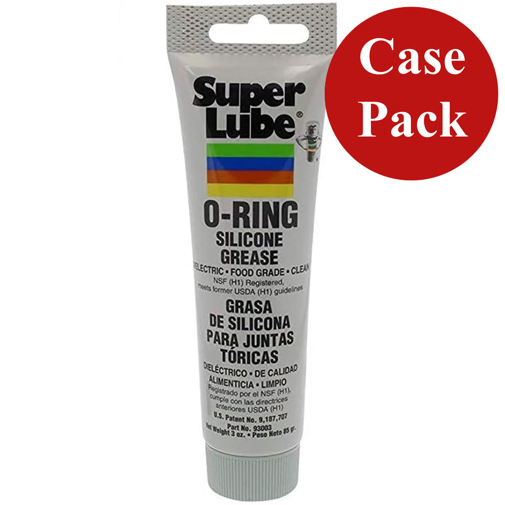 Super Lube O-Ring Silicone Grease - 3oz Tube *Case of 12 [93003-CASE]