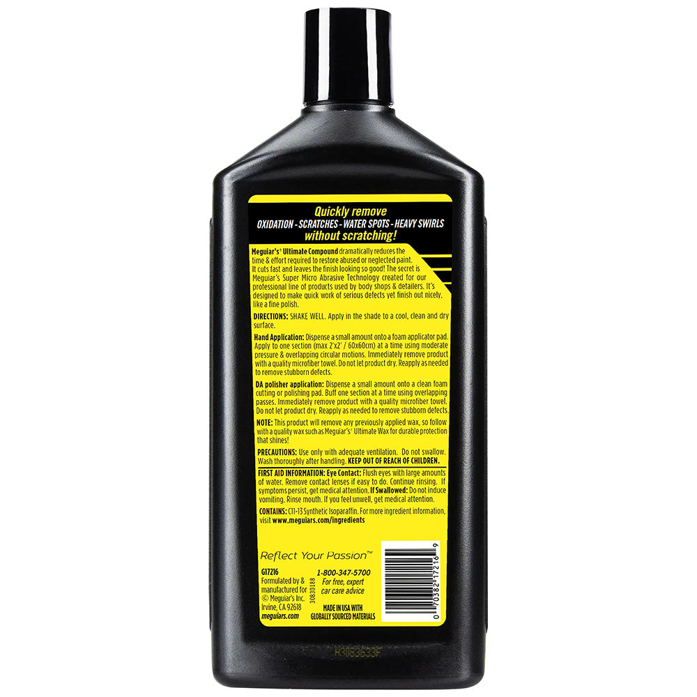 Meguiar's Ultimate Compound - 16oz [G17216]