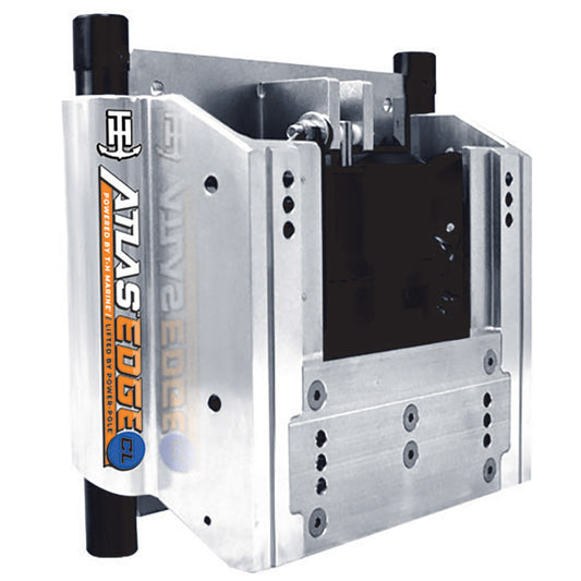 T-H Marine ATLAS EDGE 10" Set Back Hydraulic Jack Plate - Classic - Silver [AHJE-10V-DP]