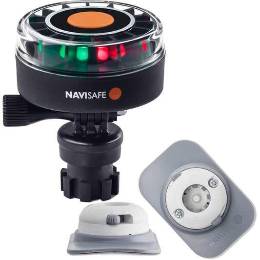 Navisafe Navilight 2NM Tricolor w/Navimount Base  RIB Mount - White [340KIT4]