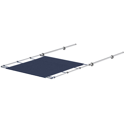 SureShade PTX Power Shade - 63" Wide - Stainless Steel - Navy [2021026255]