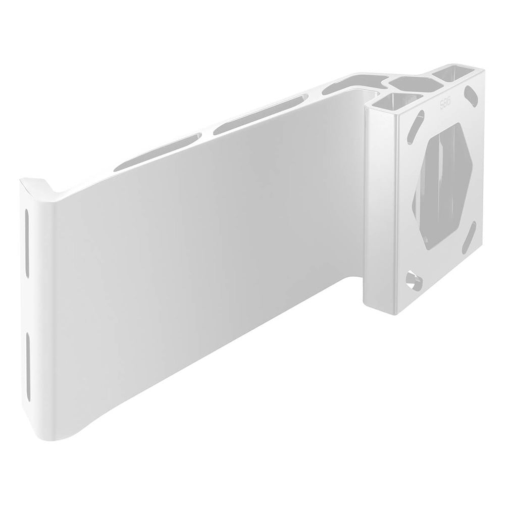 Minn Kota Raptor Jack Plate Adapter Bracket - Starboard - 8" Setback - 6" Rise - White [1810386]