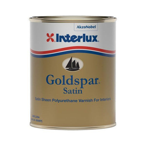 Interlux Goldspar Satin Marine Varnish- Quart