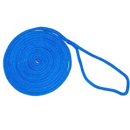 Aamstrand Double Braid Nylon Colored Dock Lines - Blue